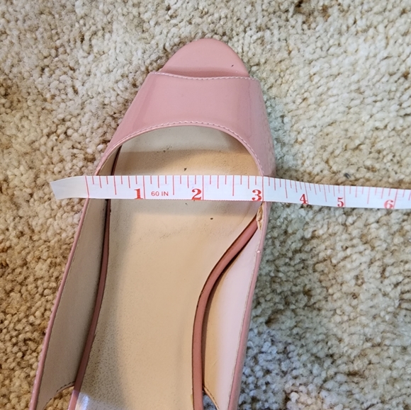 Cole Haan Powder Pink Shoes, Heeled Sandals, slingback - Picture 4 of 11